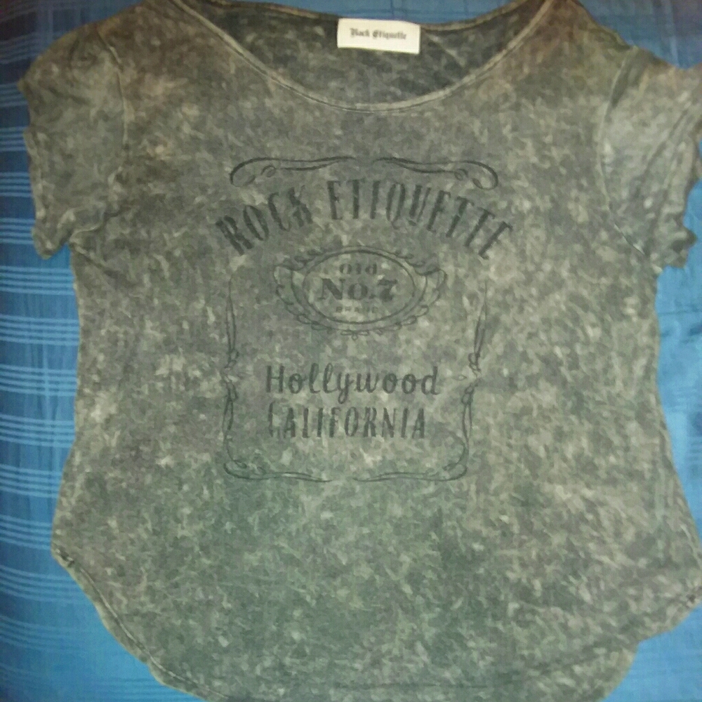 Rock Etiquette stretchy top